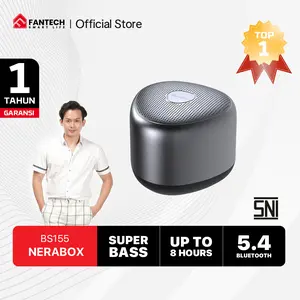 [EXCLUSIVE LIVE STEVEN STENLY] Speaker FANTECH NeraBox BS155 Speaker Portable Stereo Mini HiFi Wireless Speaker Bluetooth 5.4 Super Bass