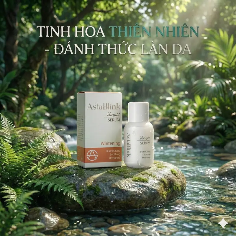 Product Introduction of AstaBlink Bright Serum Dưỡng Ẩm Dưỡng Da Trắng Sáng Với Vitamin B5 & B3 Chống Oxy Hóa Toàn Diện 10