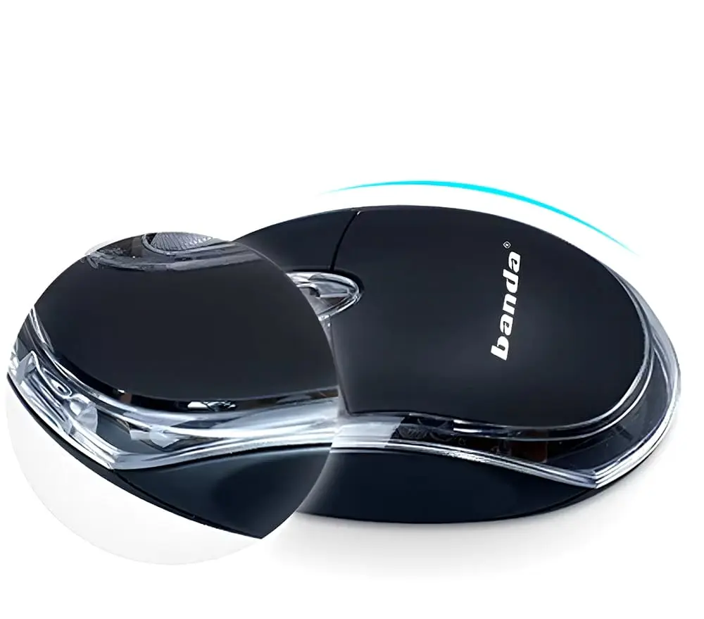 Mouse Banda B100 Kabel USB untuk Komputer - Computer