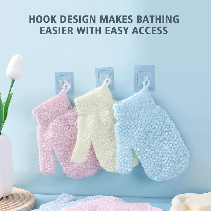 Product Introduction of Coarse Sand Bathing Gloves Bath Adults Kids Clean Body Textured Makes Highly Skin Surface A6G2 32