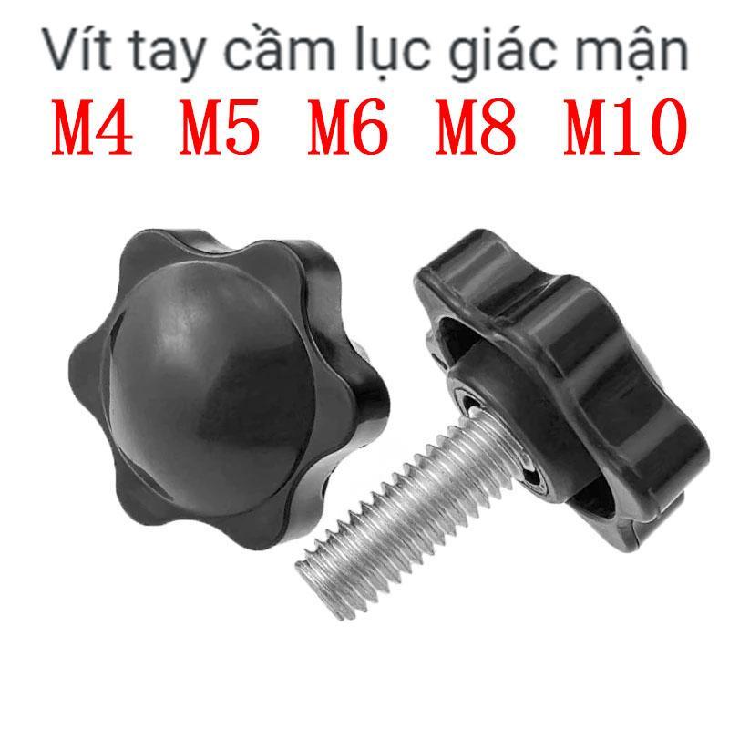 10PCS Núm vặn tay bông mai hàng ren M4 M5 M6 M8 M10