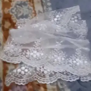 Renda Motif Anggur Lebar 9 CM dengan Desain Elegan untuk Baju muslim, kebaya, mukena dan desain interior