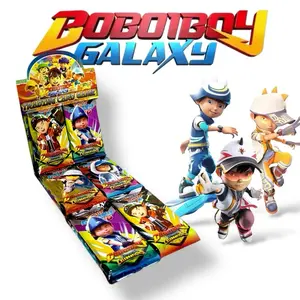 12 SACHET KARTU FOIL BOBOIBOY GALAXY || KARTU BOBOIBOY MONSTA (12 BUNGKUS)