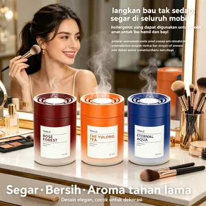 Penyegar udara mobil dengan aroma floral lembut, hindari rasa pusing saat perjalanan jarak jauh. Daya sebar aroma luas tahan tiupan angin AC, formula ramah lingkungan, pemakaian instan tanpa perawatan rumit untuk aktivitas berkendara setiap hari.