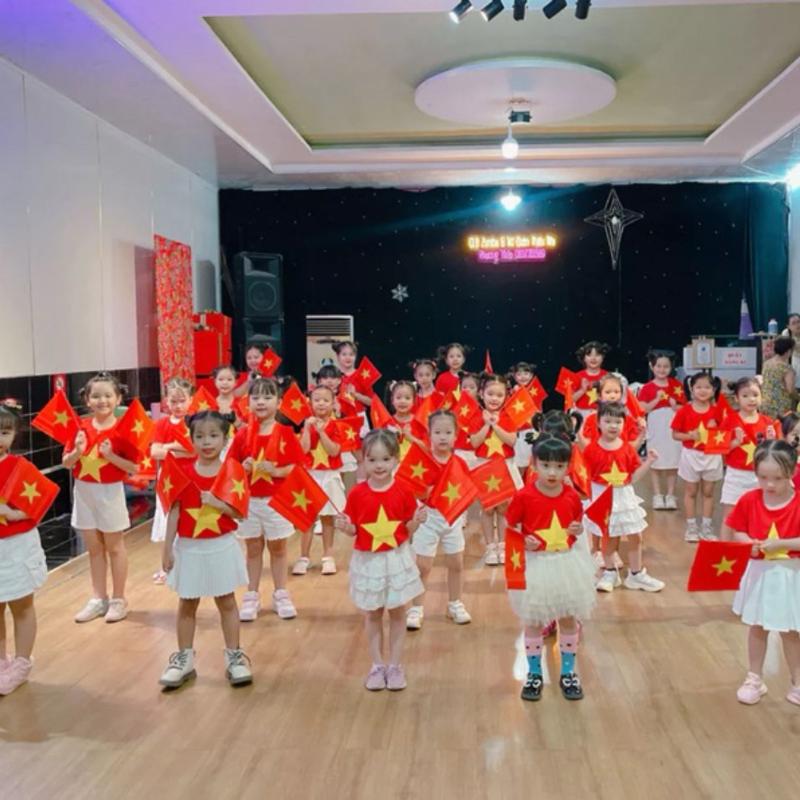 Cờ vẫy cầm tay ngày khai giảng-Cờ vẫy chụp ảnh áo dài,cổ vũ bóng đá,để bàn,trang trí chào mừng 02348 4