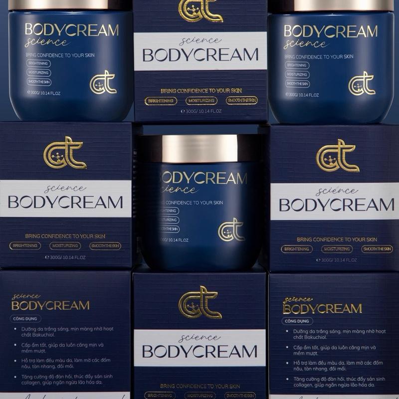 COMBO 5 BODY CREAM SCIENCE HỖ TRỢ DƯỠNG DA TRẮNG SÁNG [ TẶNG 1 BODY FULL SIZE & 2 SERUM BODY]