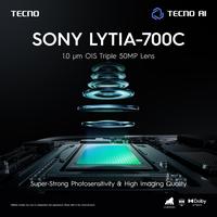 Gambar Ibnu Wardhani  [5x SUPERZOOM FLASHSNAP] TECNO CAMON 50 PRO 5G 8GB+8GB*/256GB, 50MP Sony LYT-700C, 50MP 3x Telephoto Camera, MediaTek Dimensity 7400 Ultimate 5G, IP69K, 6500mAh, Android 16, camon50pro - Moonshadow Black dari TECNO Indonesia Shop Kota Administrasi Jakarta Utara 4 Tokopedia