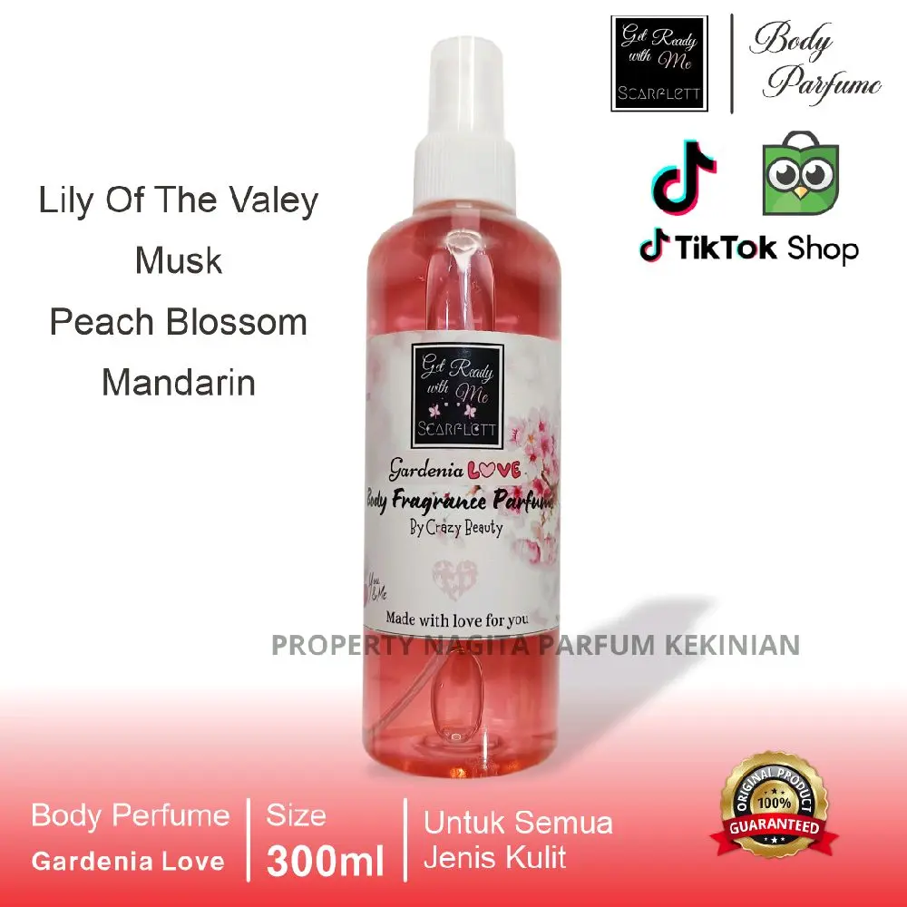 Parfum Sehabis Mandi Wangi cowok cewek romantik angel heart parfume 300ml EDP