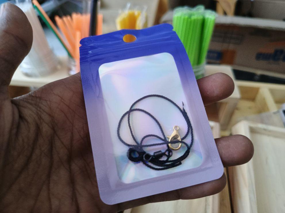 Tali Kaki Burung Angklet Kutilang Dan Trucuk Warna Hitam / biru tua Nilon Free Kokot Udang