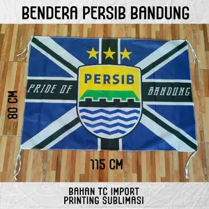 BENDERA KU - BENDERA PERSIB BANDUNG ENGLAND FLAG BESAR TERMURAH