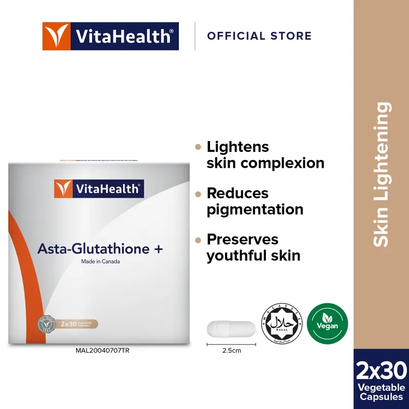 asta l glutathione vita health before after