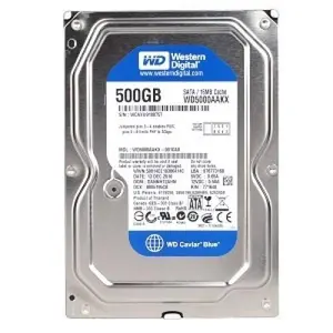Hardisk PC 500GB WD Blue Sata 3.5 HDD For PC Cctv - 500GB WD