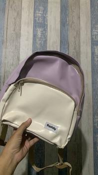Product Review of Paddy Small Kelly Two Tone Backpack - Paddybag Tas Mini Ransel Wanita Serbaguna Pink from L**a 1