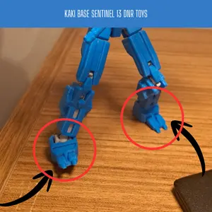 Telapak Kaki Sentinel 13 Base(Kaki Only) – Aksesori Dummy 13 | 3D Printed