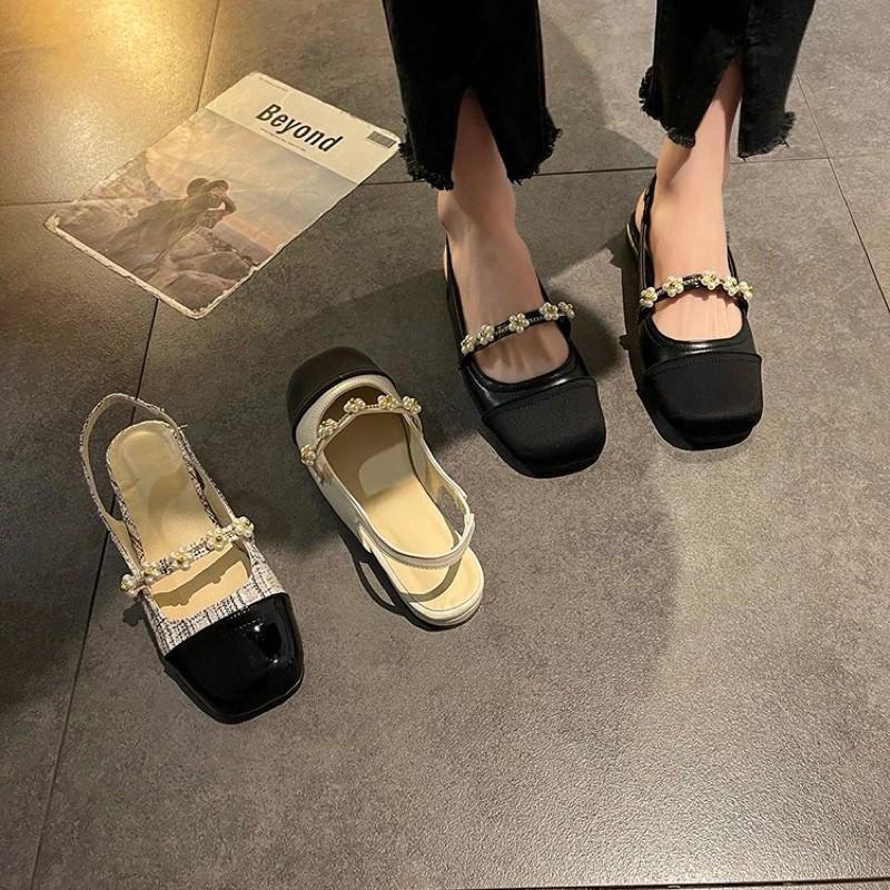 Product Introduction of Sandal Flat Shoes Wanita Import Terbaru Motif Bunga Sandal B27 7