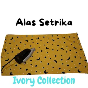 Alas Gosok Setrika Anti Lengket Bahan Daswol Tahan Lama Ukuran 90x50