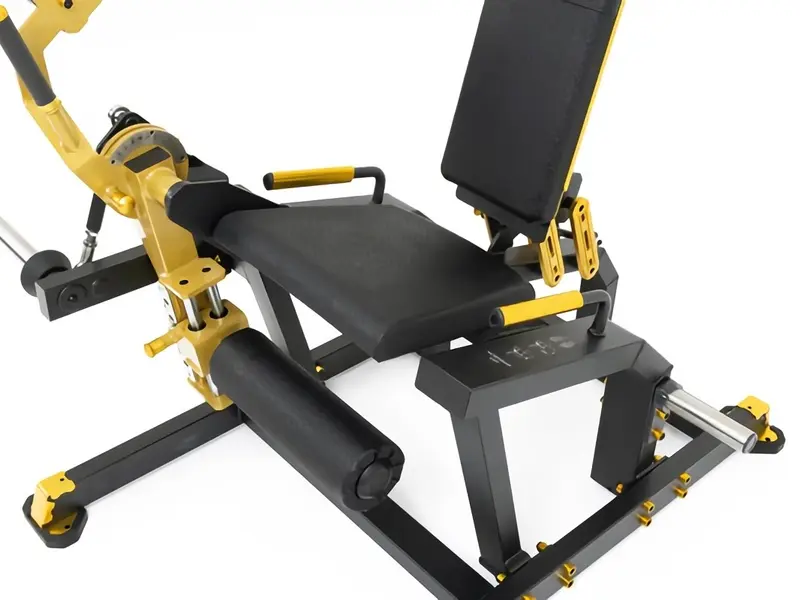 NQG - New Alat Olahraga Fitness Gym Golden Leg Extension Titan Series DHZ Y961ZA Plate Loaded