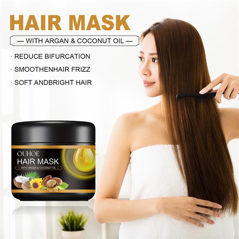 Product Introduction of 50g Collagen Hair Mask Repair Dry & Frizzy Hair Deep Moisturising & Smoothing Hair Treatment Hair Mask 19