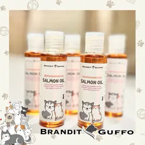 Salmon oil anjing kucing minyak ikan fish oil cat dog vitamin bulu