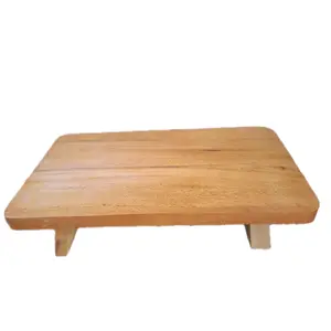 Talenan Kaki Besar 19x30 cm tebal kayu mahoni + foodgrade