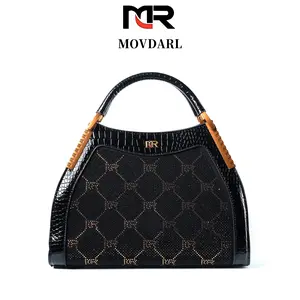 [MOVDARL] Cavira Bag - Tas Wanita Elegan Premium Tas Motif Eksklusif Pegangan Nyaman Tampilan Mewah Cocok untuk Kerja & Acara Formal