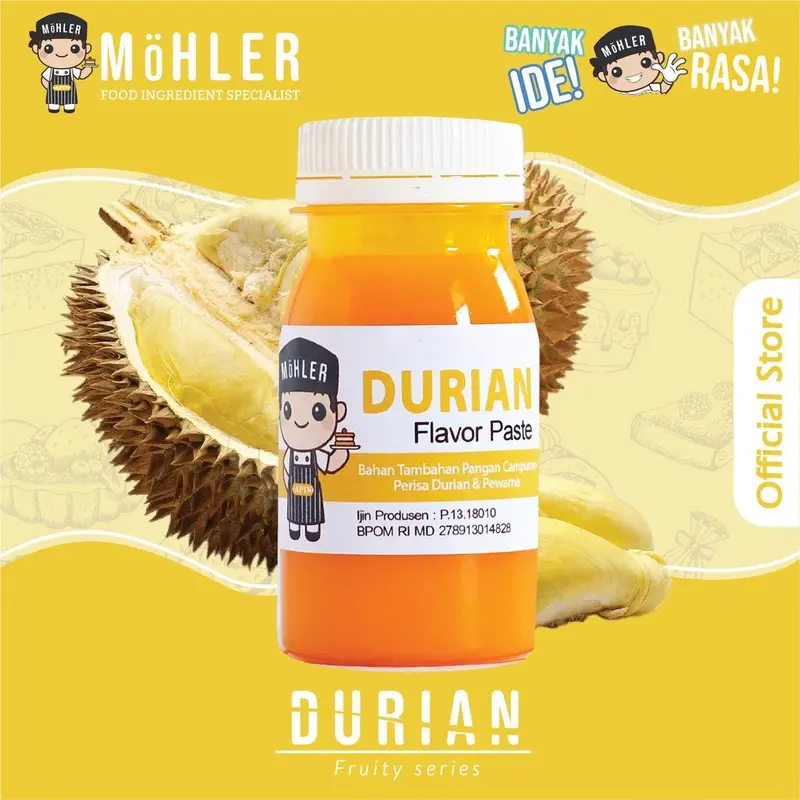 Möhler Pasta Perisa & Pewarna Durian 0
