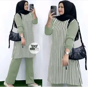 SETELAN TUNIK SALUR WANITA TERBARU& TERPOPULER