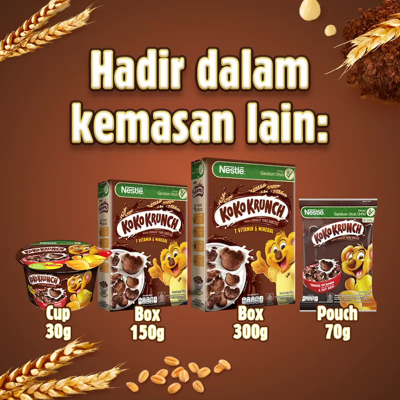 Nestle KOKO KRUNCH Cereal Combo Pack 30g 6