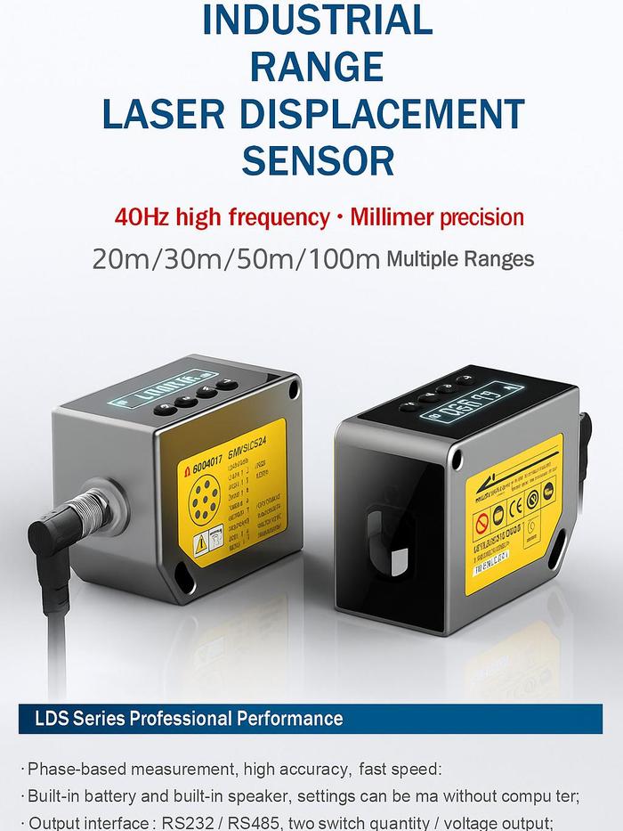 Gambar SNDWAY Laser Displacement Sensor Jarak Output RS232 RS485 LDS-DA/DB dari SNDWAY INDONESIA Kota Administrasi Jakarta Selatan Tokopedia