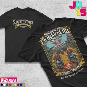 KAOS ACARA CB BEKICOT 02 ANNIVERSARY 12 TAHUN ORIGINAL