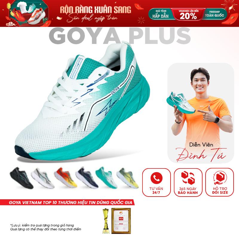 Giày Thể Thao Chạy Bộ Goya Plus Năm 2025 - Siêu Nhẹ Siêu Êm Phù Hợp Cho Nam Nữ Đi Bộ Sneaker Tập Chạy Bộ Tập Thể Dục