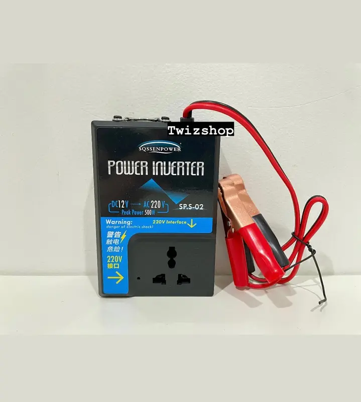Power Inverter 500 Watt 12 Volt / Inverter 500W 500 W DC 12V to AC 220V 12 Volt ke 220 Volt 1