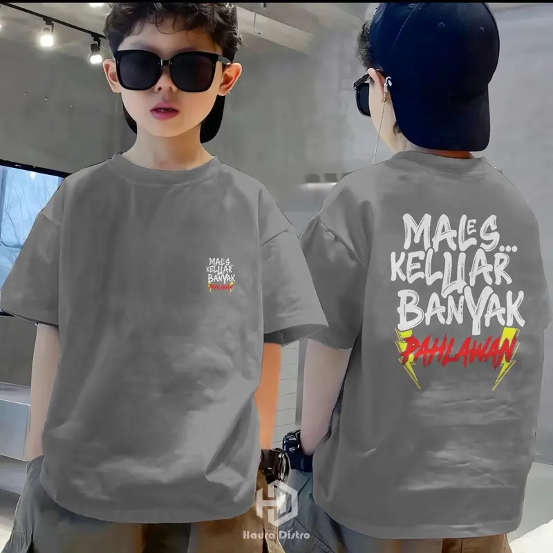BAJU ATASAN KAOS ANAK MALES KELUAR BANYAK PAHLAWAN / KAOS ANAK KATUN COMBED LEMBUT TEBAL Fashion / baju atasan anak 3