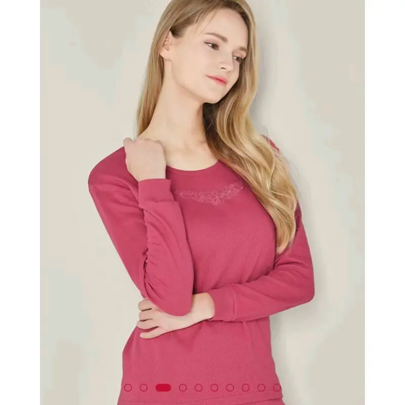 [Sortiran Pabrik] BYC Long Jhon Tebal Wanita Dewasa 100% Katun Pakaian Baju Musim Dingin Winter 4