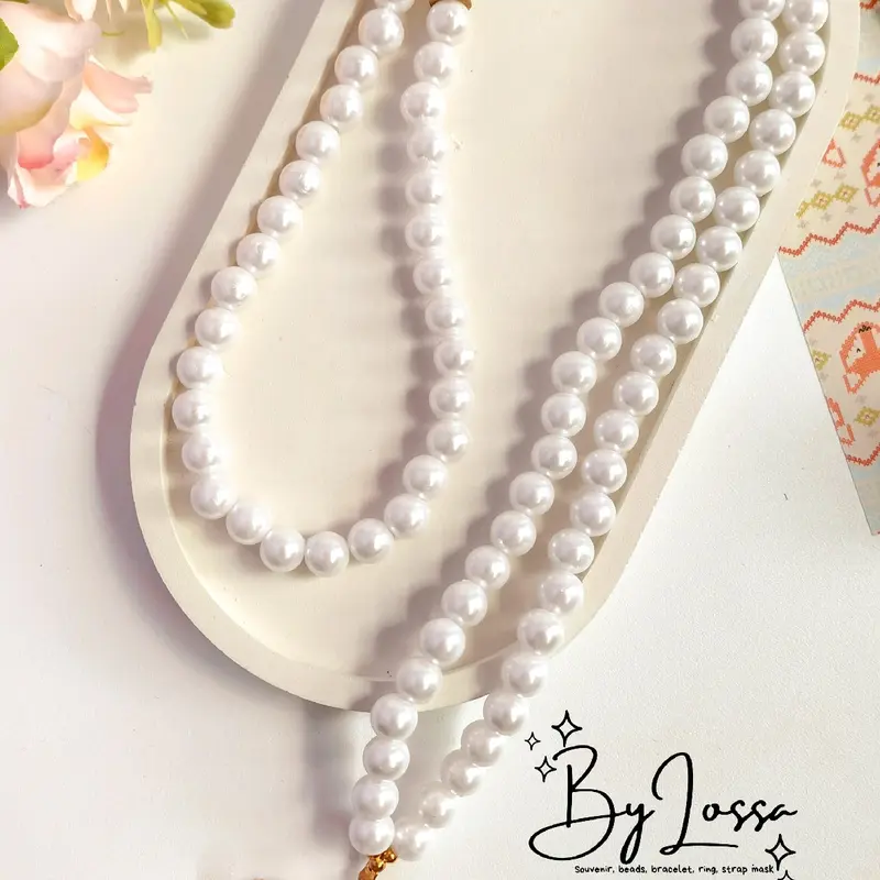 souvenir tasbih mutiara 99 butir souvenir pernikahan souvenir haji dan umroh souvenir tasbih cantik Muslim cincin 1