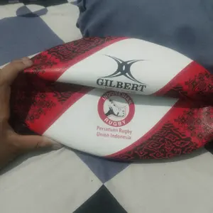 Gilbert GTR-3000 Rugby Ball - INDONESIA (Size 5) Bola Rugby Ukuran Dewasa Kerjasama dengan Persatuan Rugby Union Indonesia