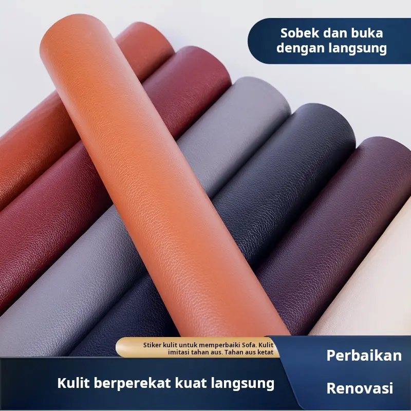 Patch perbaikan kulit perekat diri bantal sofa kulit mobil listrik mobil kulit lembut perbaikan perbaikan stiker tahan air kuat