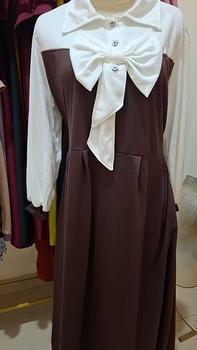 Product Review of Bless | Dress Rani Midi Daily Wanita Bahan Katun Mini Style Casual Simple from T**o r**h 1