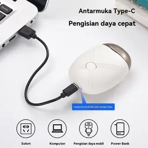 【Mudah Digunakan】Alat Potong Kuku Otomatis - Operasi Satu Tombol, Bisa Dipakai Lansia & Anak, 3 Level Kecepatan, Dilengkapi Lampu, Isi Ulang Daya, Kecil Portabel, Aman & Praktis