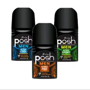 POSH MEN DEODORAN ROLL ON 50ML