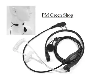 Headset ht spc scom model touring throat mic suara mikrofon walkie talkie