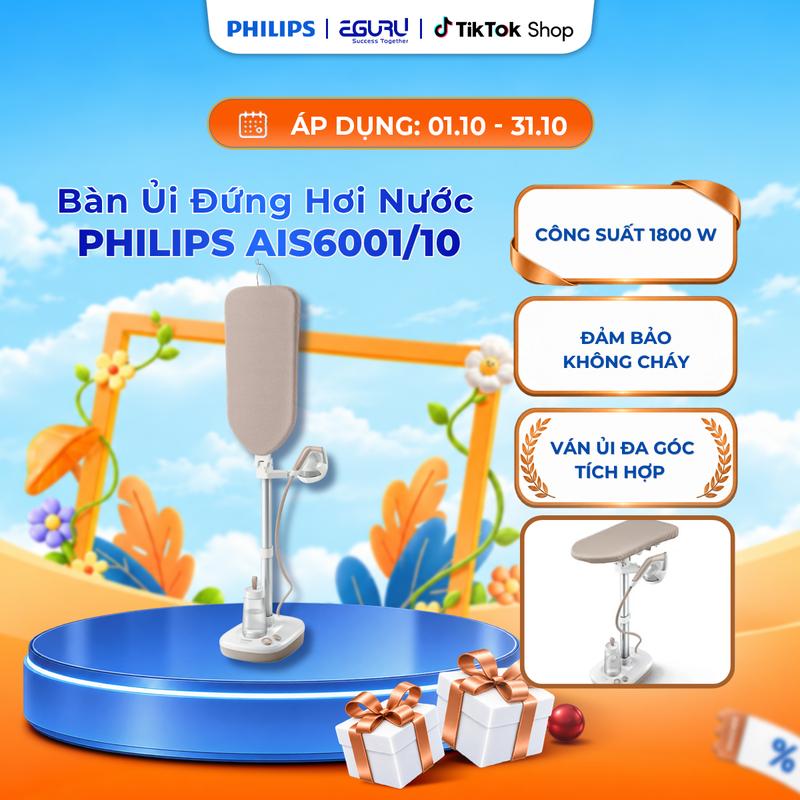 Bàn ủi hơi nước đứng Philips all in one AIS6001/10