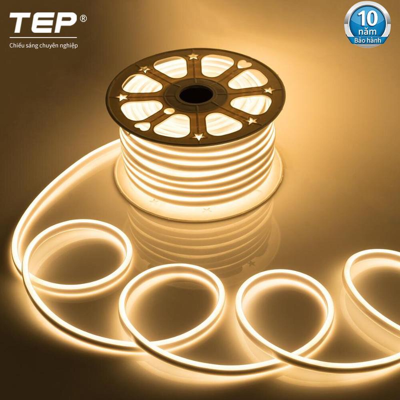 Đèn Dây LED Dẻo Trắng Ấm/Trắng | IP67 Chống Nước, Uốn Cong 360°, Dùng Tủ Bếp,…