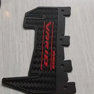 MUD FLAP MUDFLAP VARIO 125 150 ESP NEW CARBON MOSCOW KARET PELINDUNG DINAMO VARIO / MUDFLAP KARET PENAHAN LUMPUR KOLONG SPAKBOR VARIO 125 /150 MOTIF KARBON TEBAL