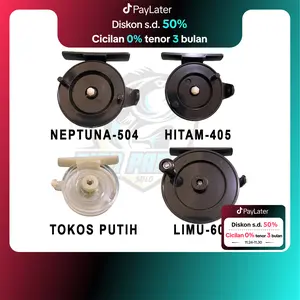 Tokos Murah Plastik Reel Tegek Reel Pancing Katrol