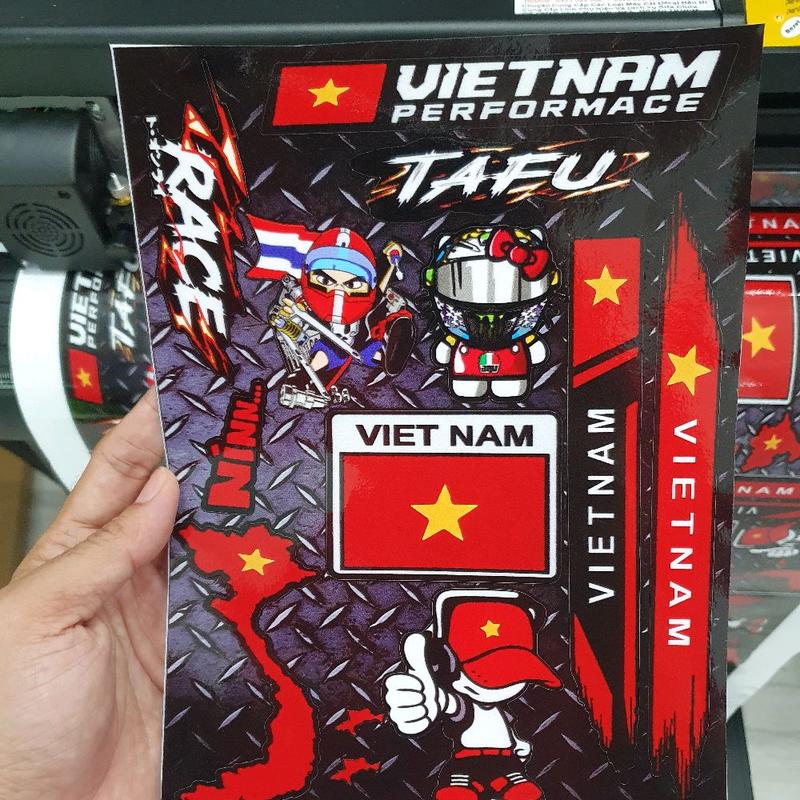 Ticker Doremon Cao Bồi dán đa vị trí. Decal 3 Lớp. Cắt, bế sẳn từng chi tiết