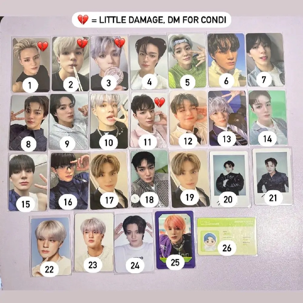 JENO NCTDREAM PHOTOCARD OFFICIAL