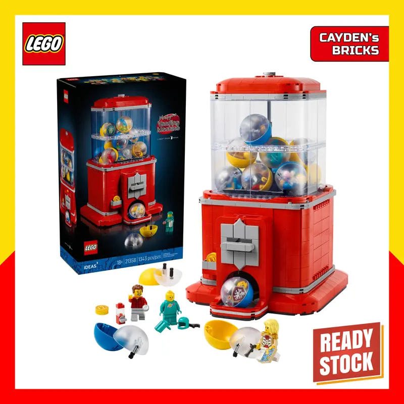 Lego Ideas 21358 Minifigure Vending Machine Shop Tokopedia