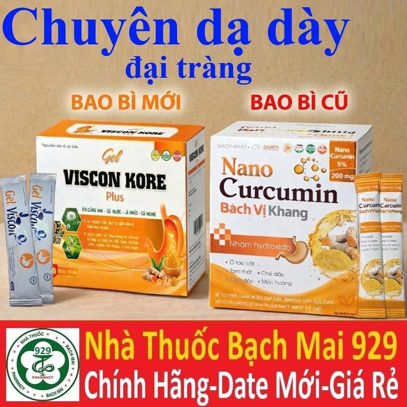 Gel Nghệ NANO CURCUMIN BÁCH VỊ KHANG Mật Ong Curcumin Nano giảm viêm loét dạ dày, tá tràng,đầy hơi,trào ngược