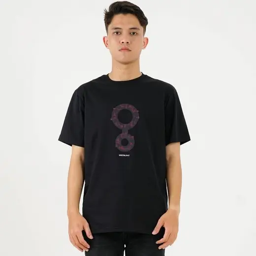 Greenlight Kaos Pria Lengan Pendek Cotton Logo OL-C241223